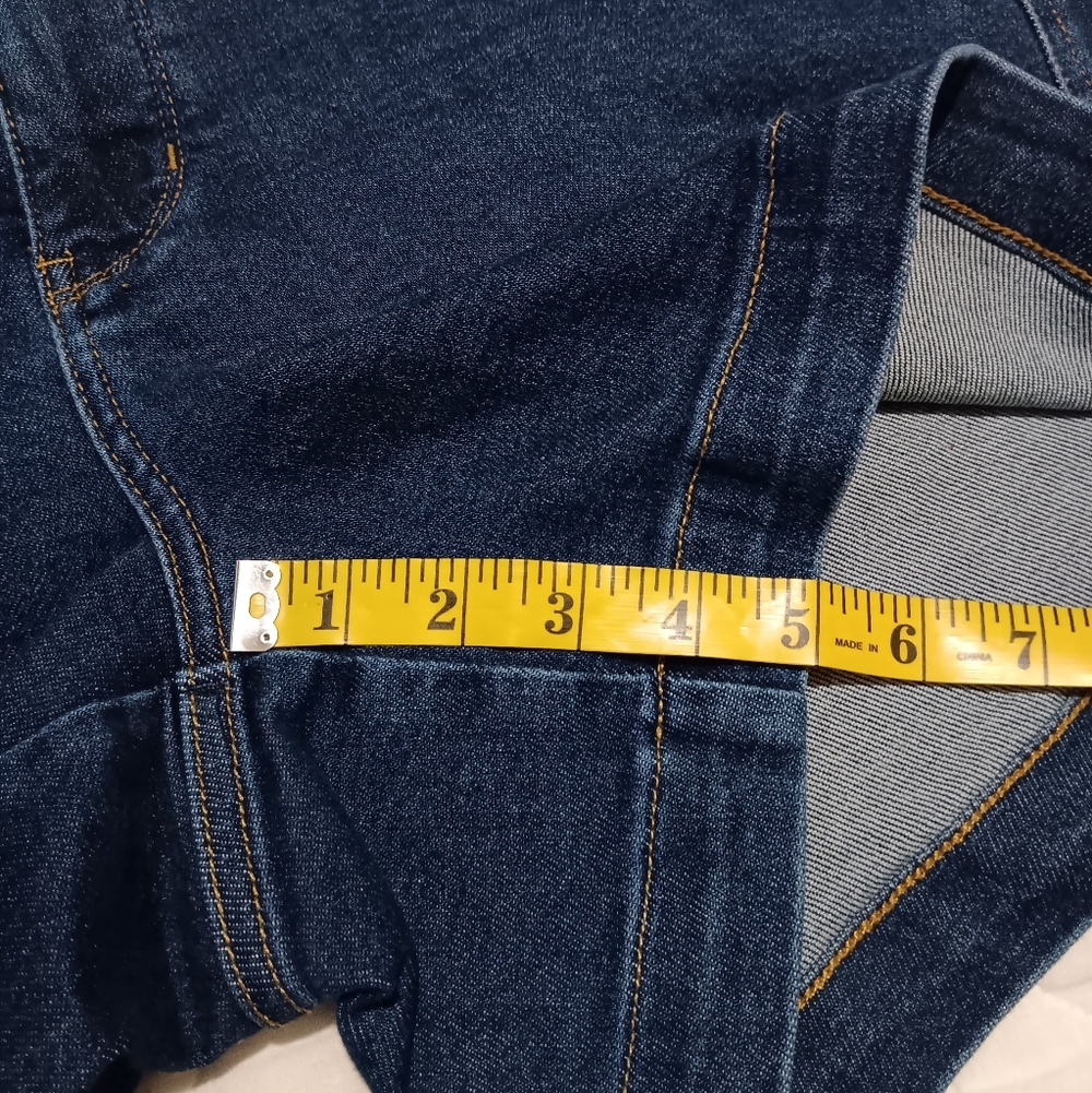 EUC Judy Blue Dark Blue Denim Shorts Size 1XL - Picture 13 of 13